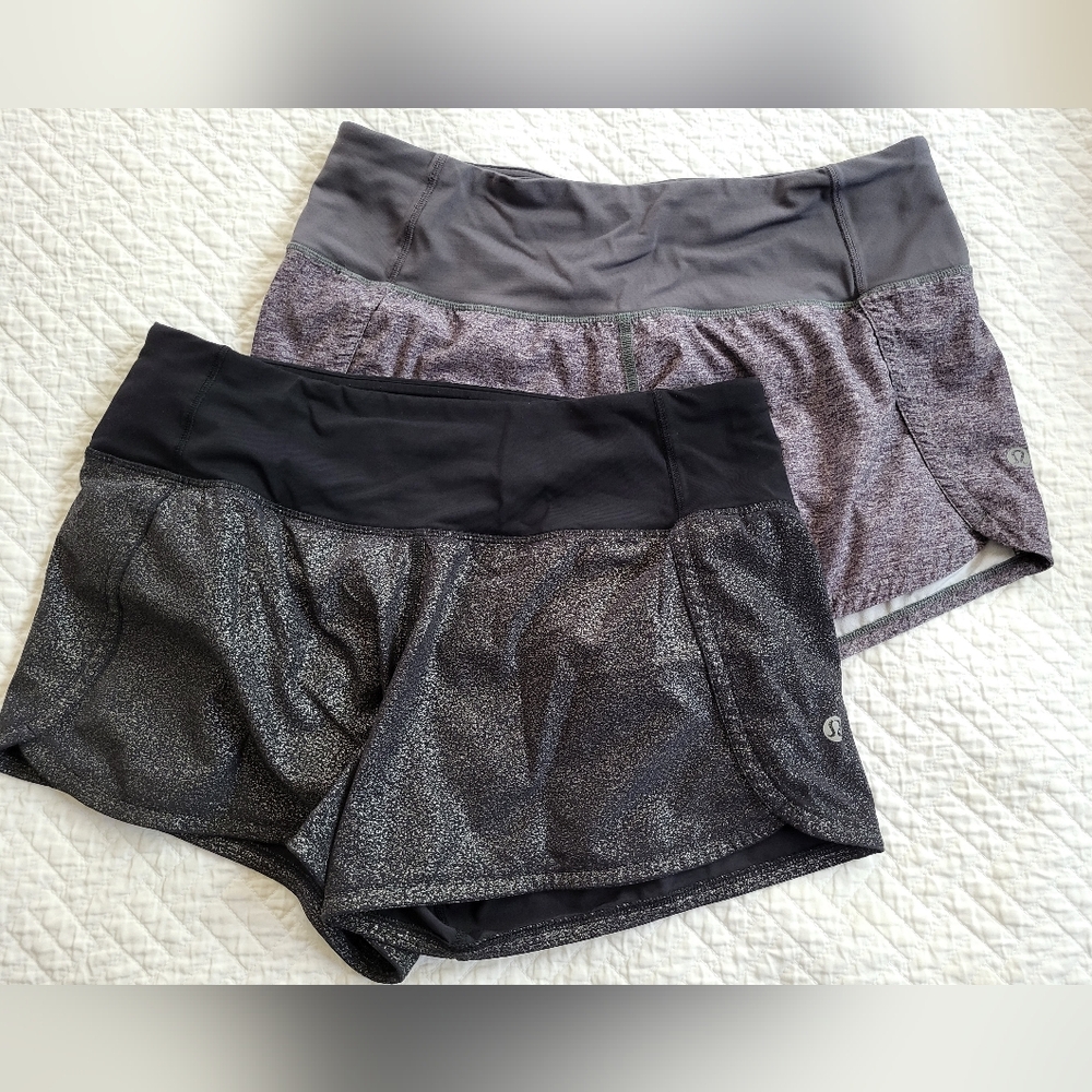 Lululemon speed up shorts 4 inch